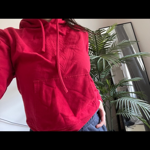 Guess Hoodie - Red - Picture 1 of 3